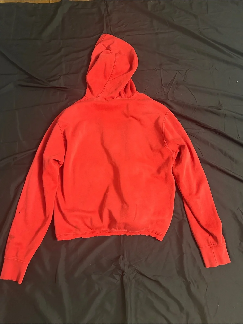 Nike Red Pullover Hoodie with White Swoosh